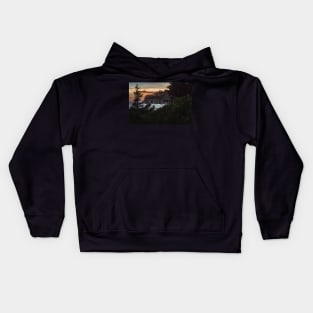 Explore; Pacific Northwest Beach Sunset Kids Hoodie